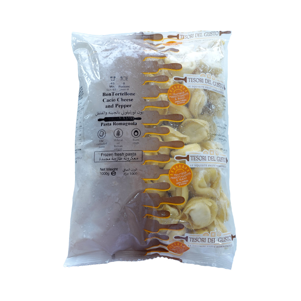 Bontortellone Cacio Pasta With Cheese And Pepper 1Kg