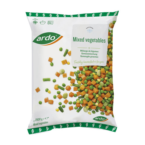 Ardo Mixed Vegetables 2.5kg