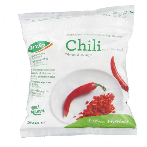 Chili Red Diced 250G