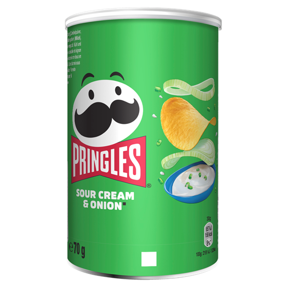 Pringles Sour Cream & Onion 70G