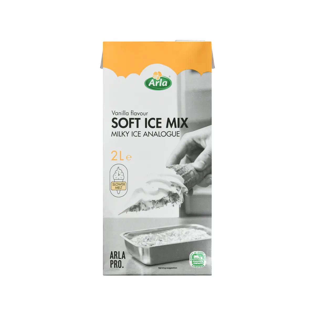 Soft Ice Mix Vanilla Flavor 2L