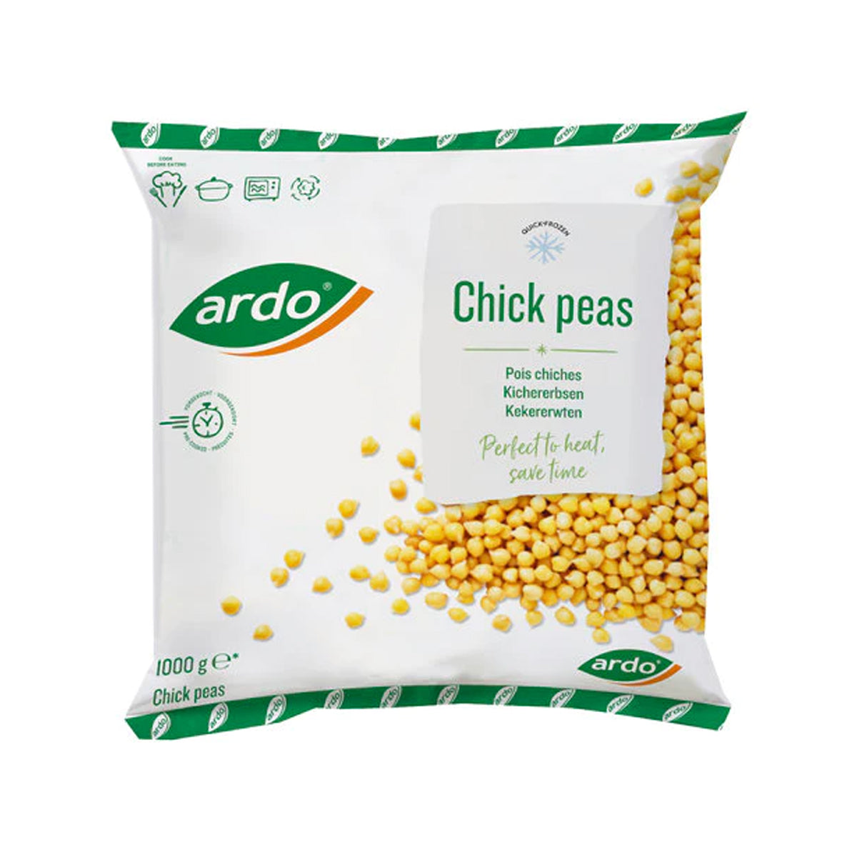 Chick Peas Cooked 1Kg