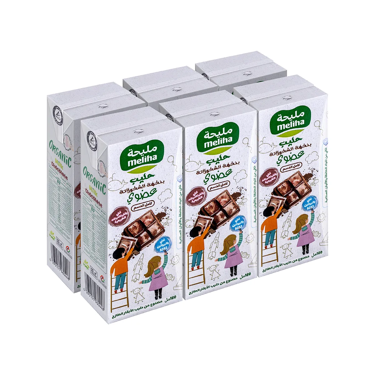 Organic Chocolate Milk Full Fat 180ml
