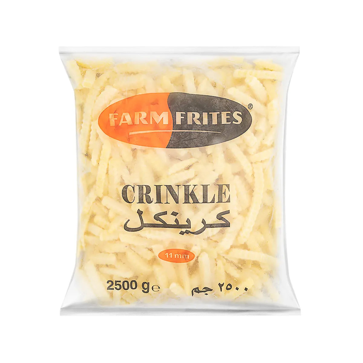 Crinkle Fries 11x11mm 2.5 kg