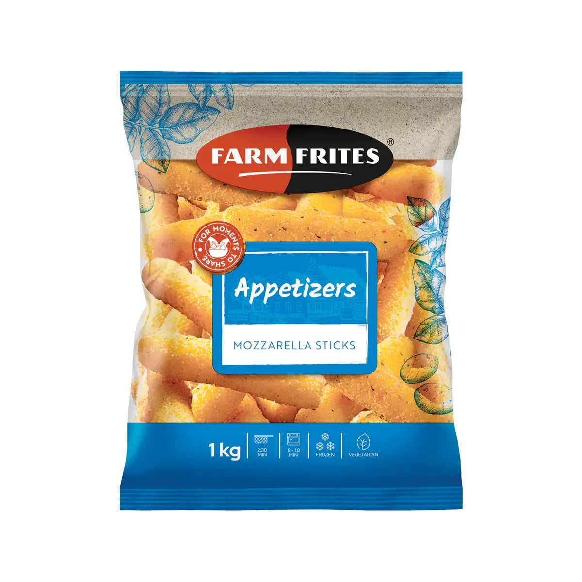 Mozzarella Sticks 1kg