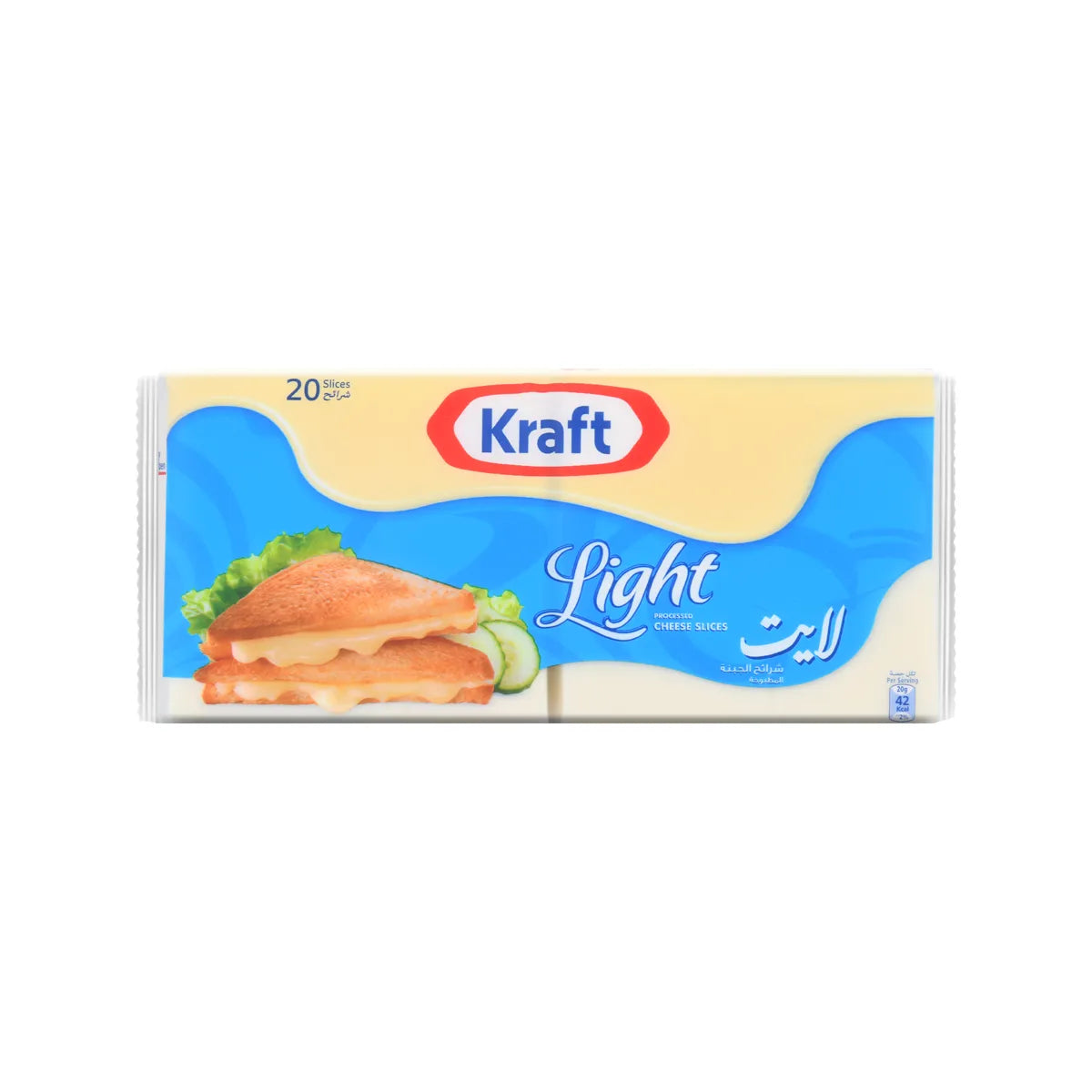 Cheese Slices Light (20 Slices) 400g