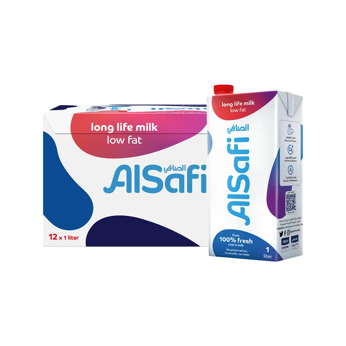 Long Life Milk Low Fat 1L