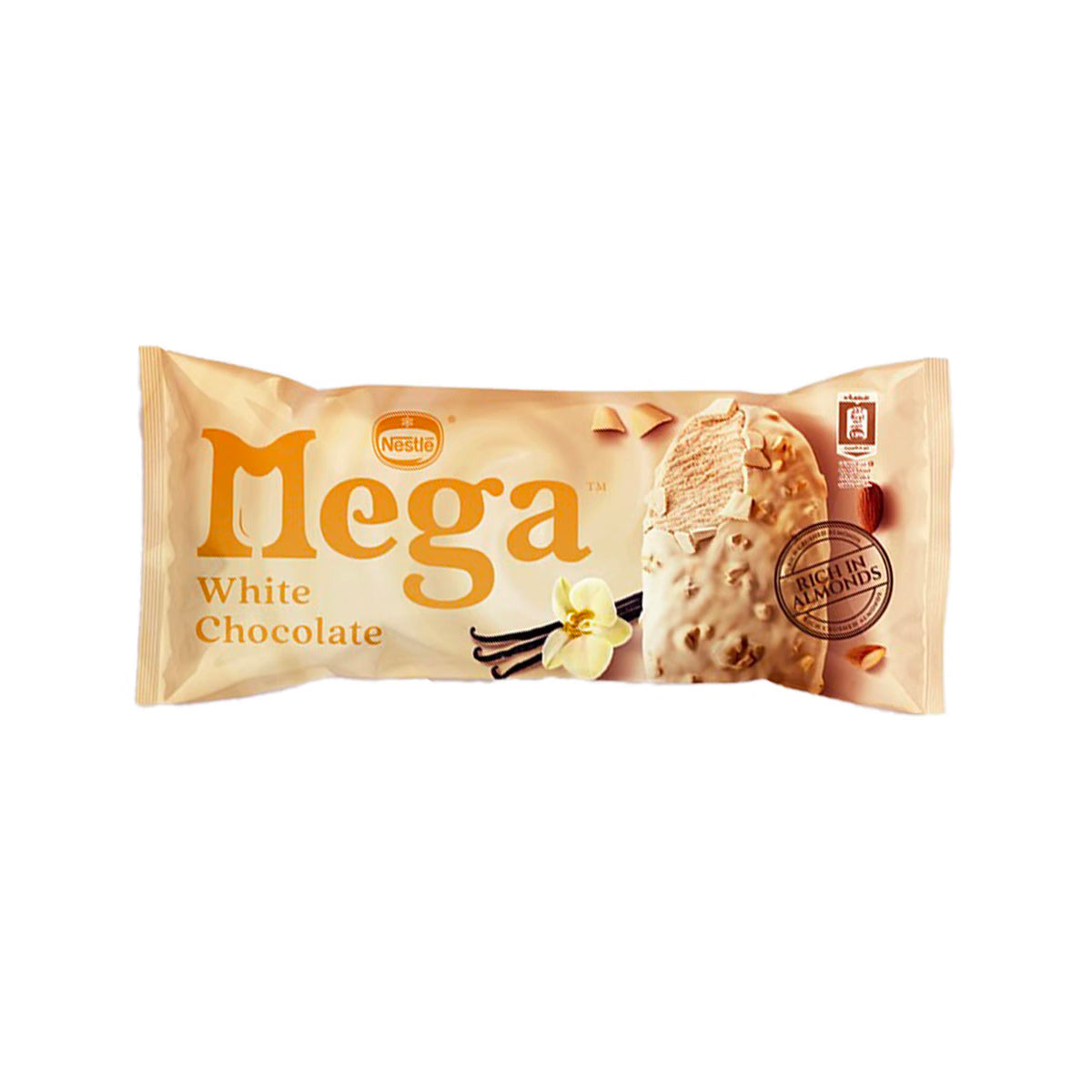 Mega Choco Mega White Chocolate Ice Cream Stick 95ml