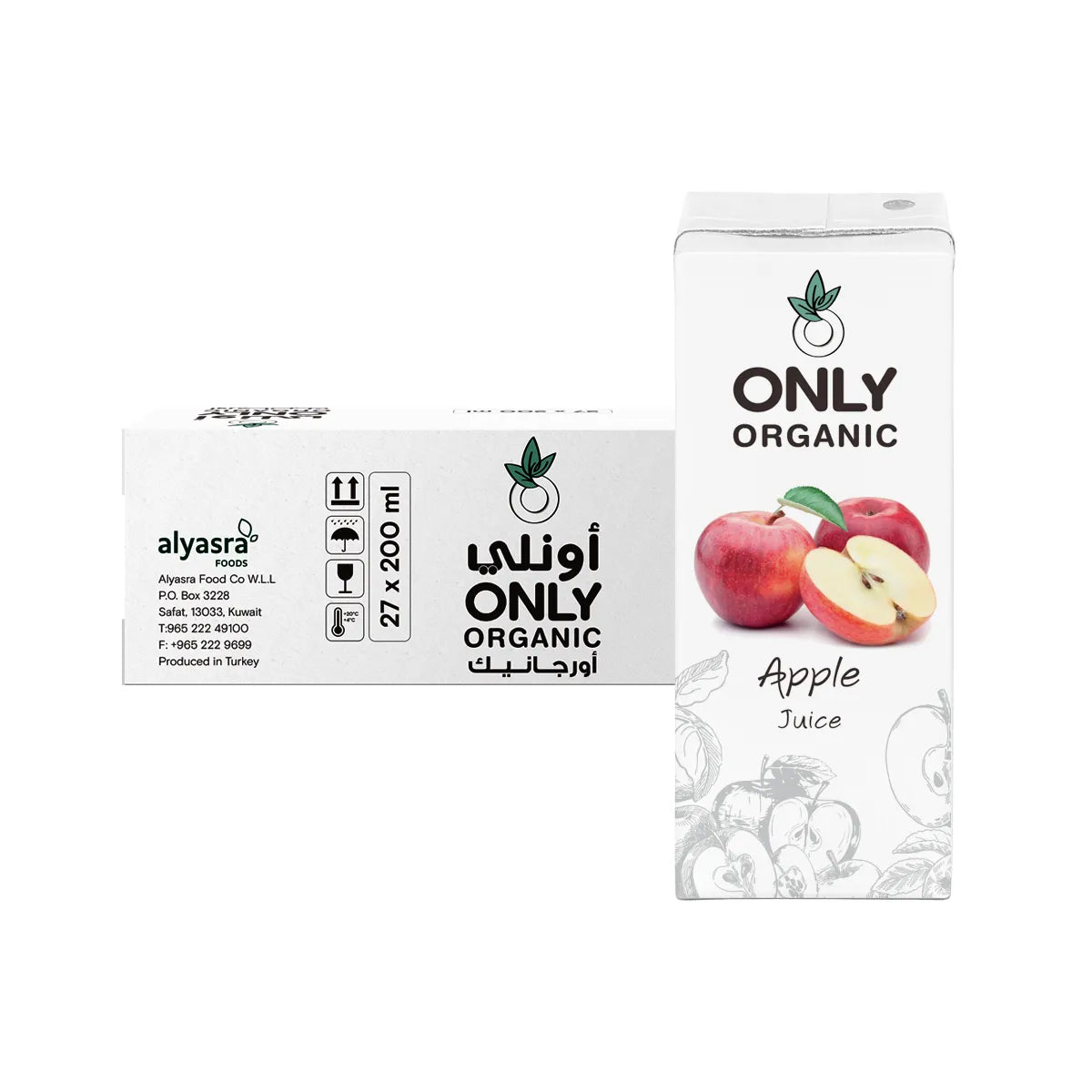 Organic Apple Juice (27 x 200ml)