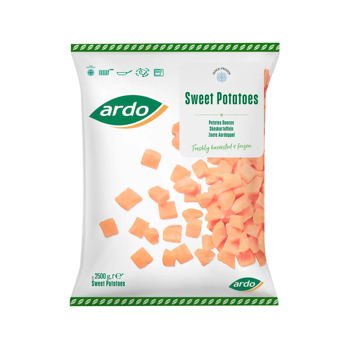 Pre-Cooked Sweet Potatoes 2.5kg