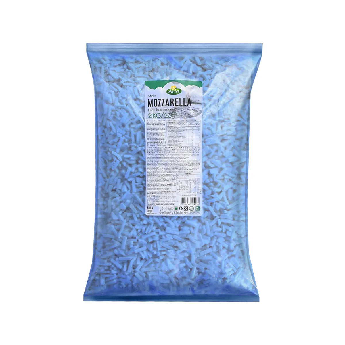 Shredded Mozzarella Cheese 2kg