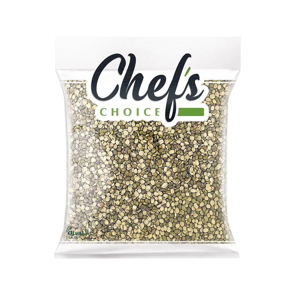 ماش أخضر مجروش 1 كغ