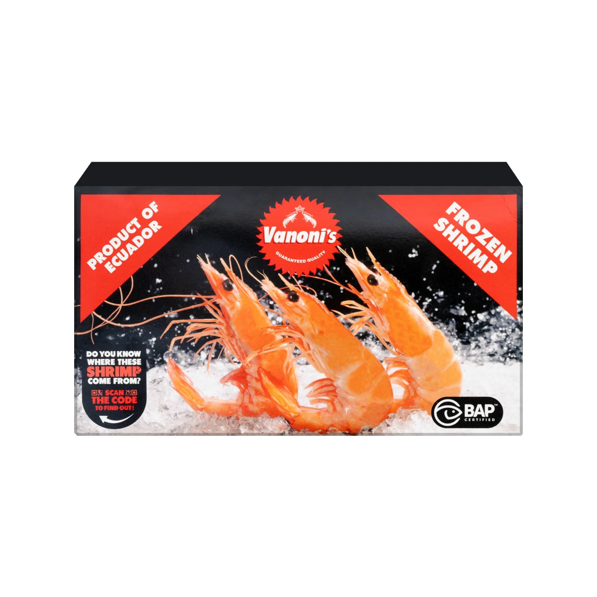 Whole Large Wild Red Shrimp 10/20 2kg