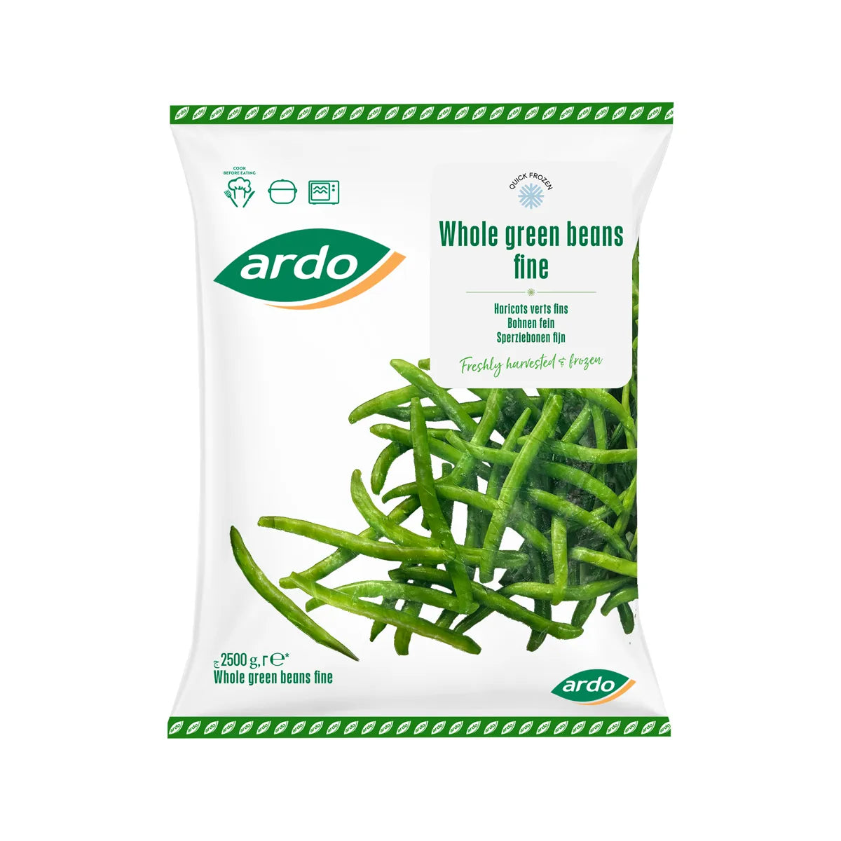 Whole Fine Green Beans 2.5kg