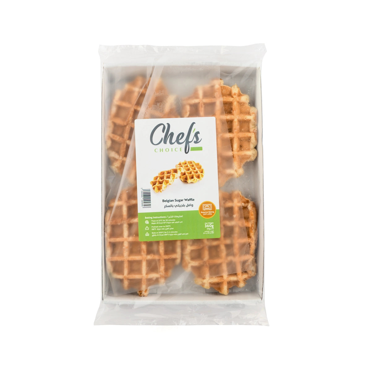 Belgian Sugar Waffle (90g x 4)