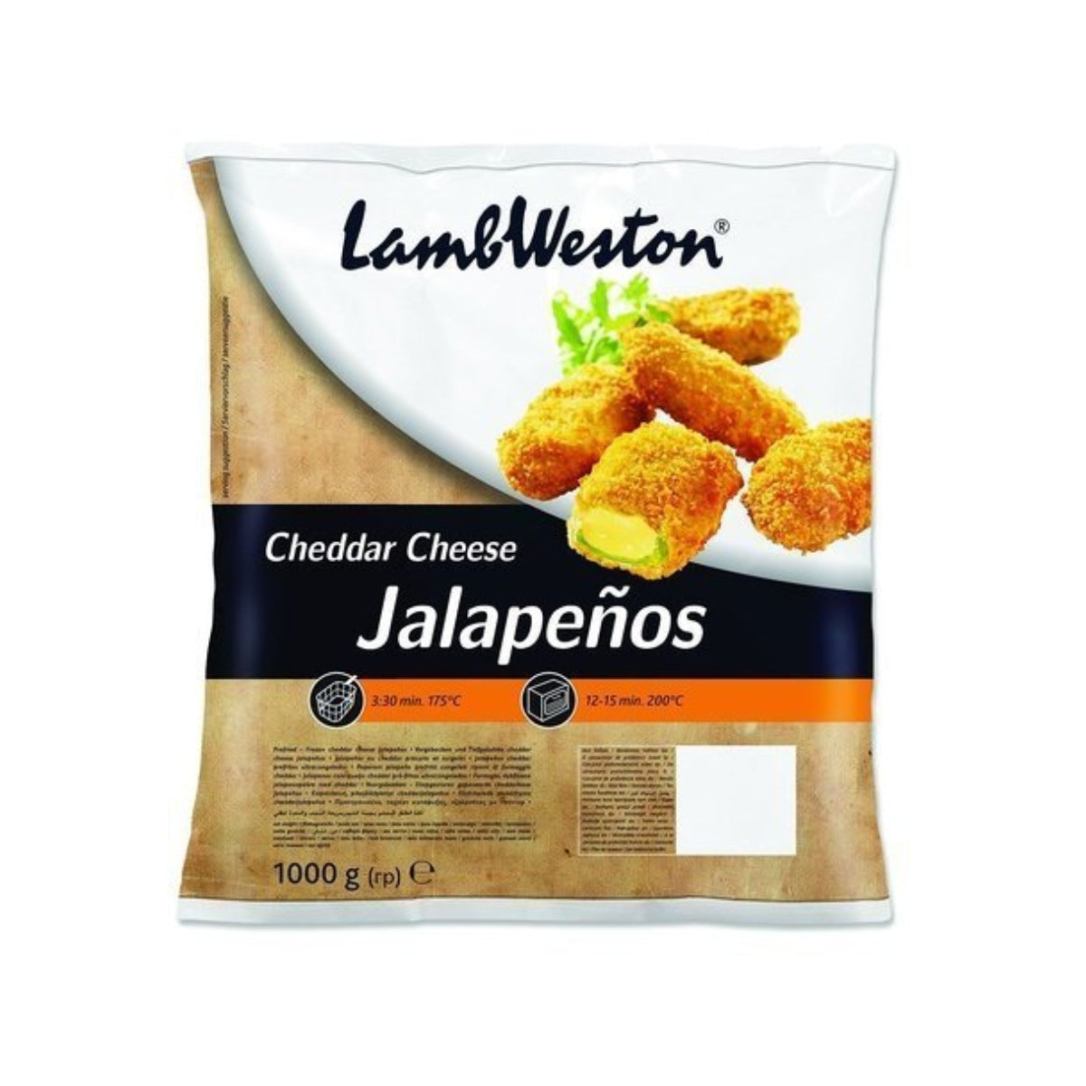 Cheddar Cheese Jalapenos 1kg