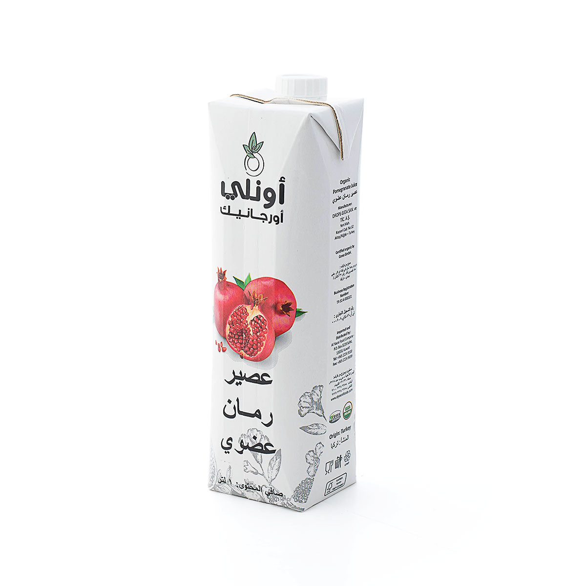 Organic Pomegranate Juice 1L