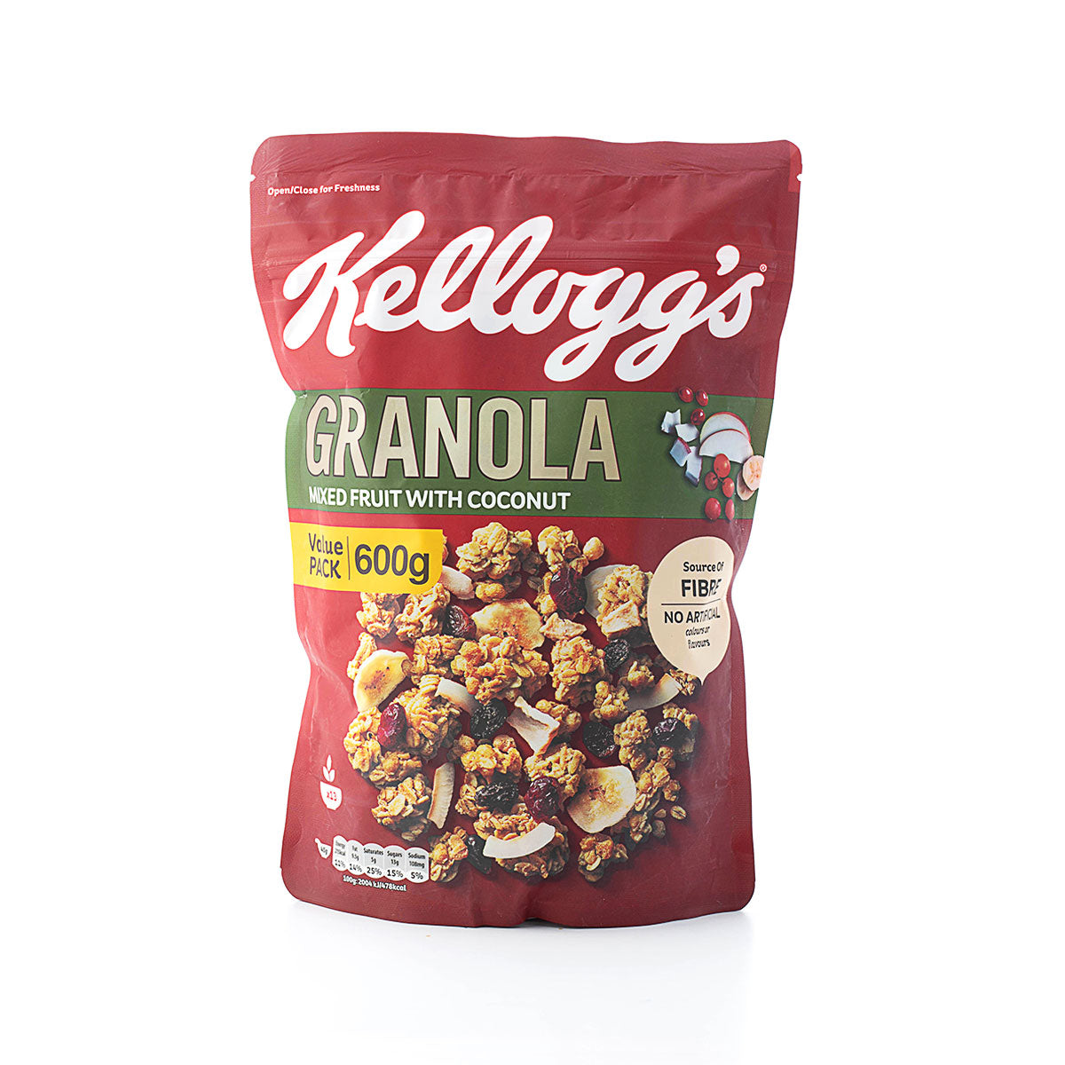 Granola with Mixed Fruit & Coconut 600g