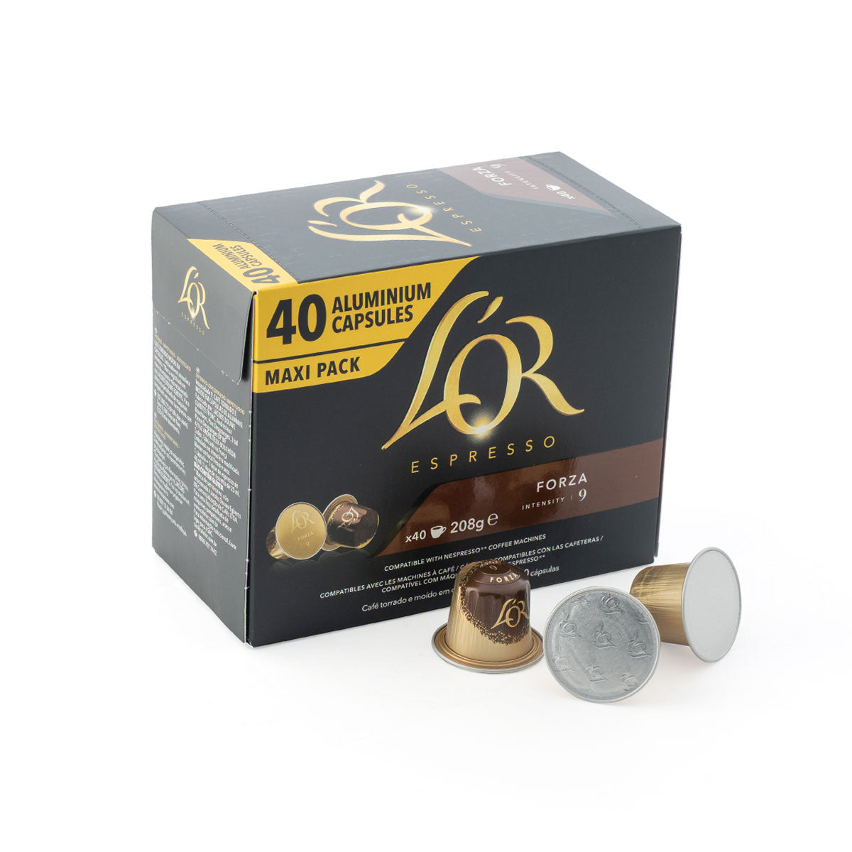 Coffee Caps (Pack of 40) 208g