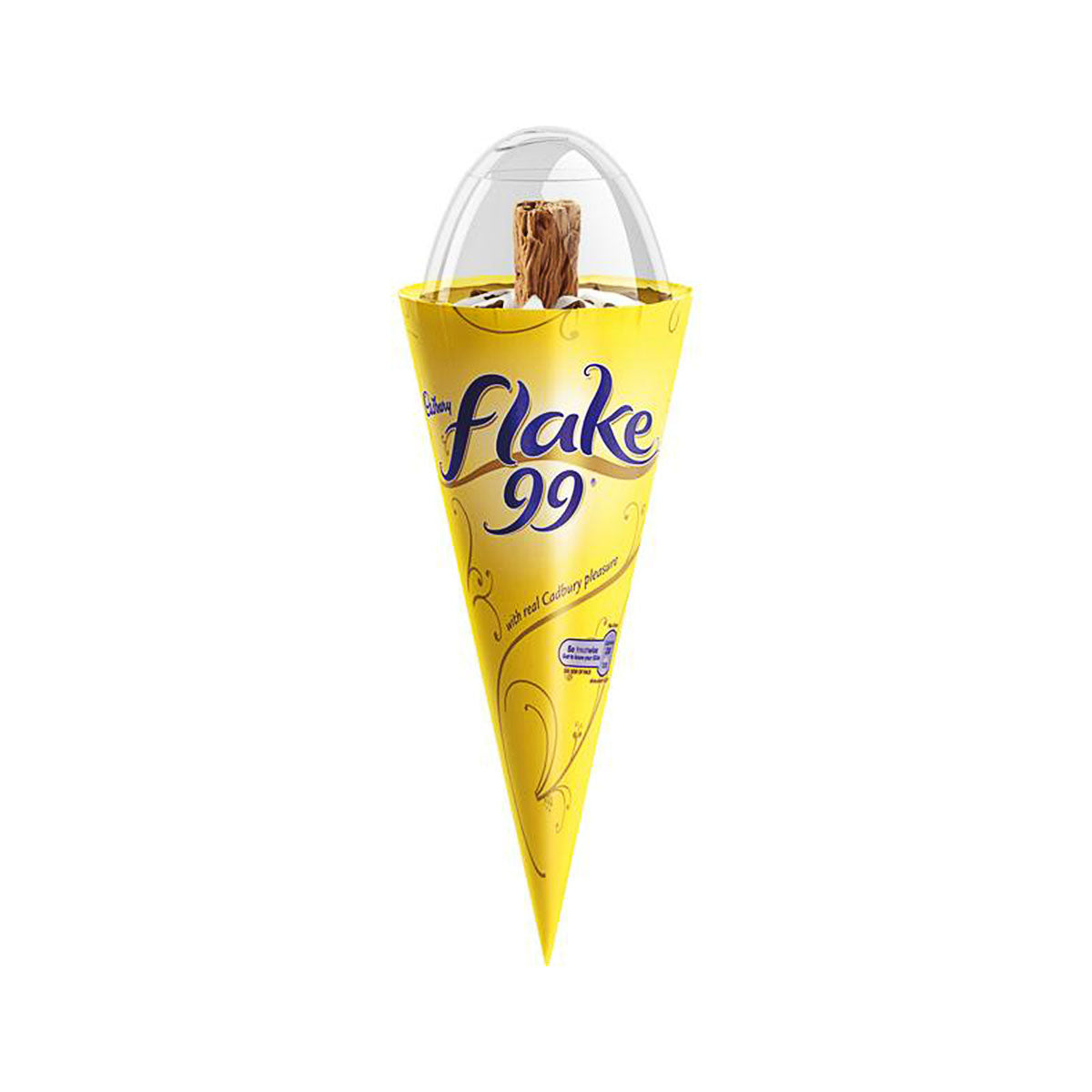 Flake Ice Cream, Cone 125ml