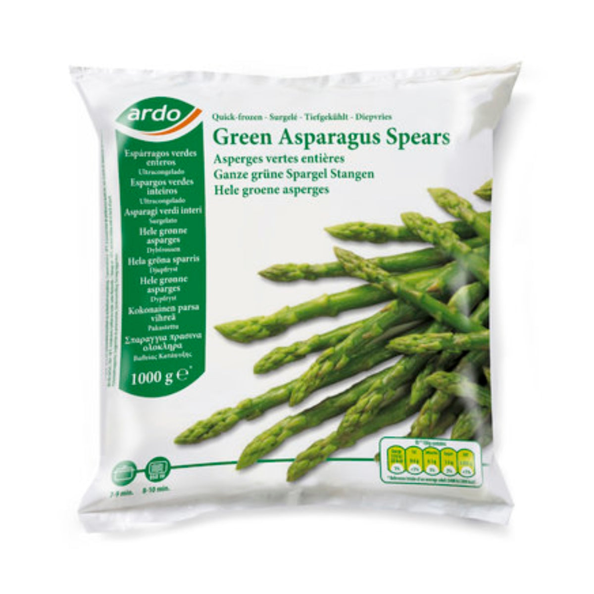 Green Asparagus Spears 1kg