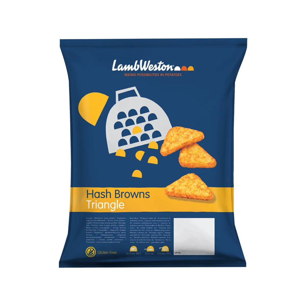 Hash Browns Triangles 2.5kg