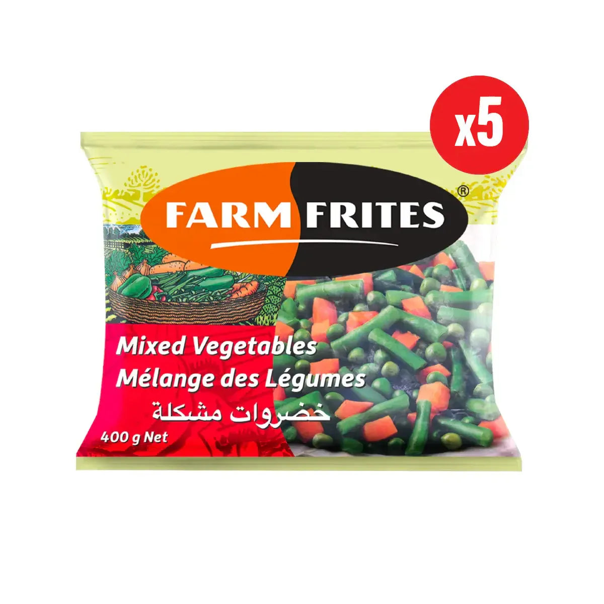 Mixed Vegetables (5 x 400g)