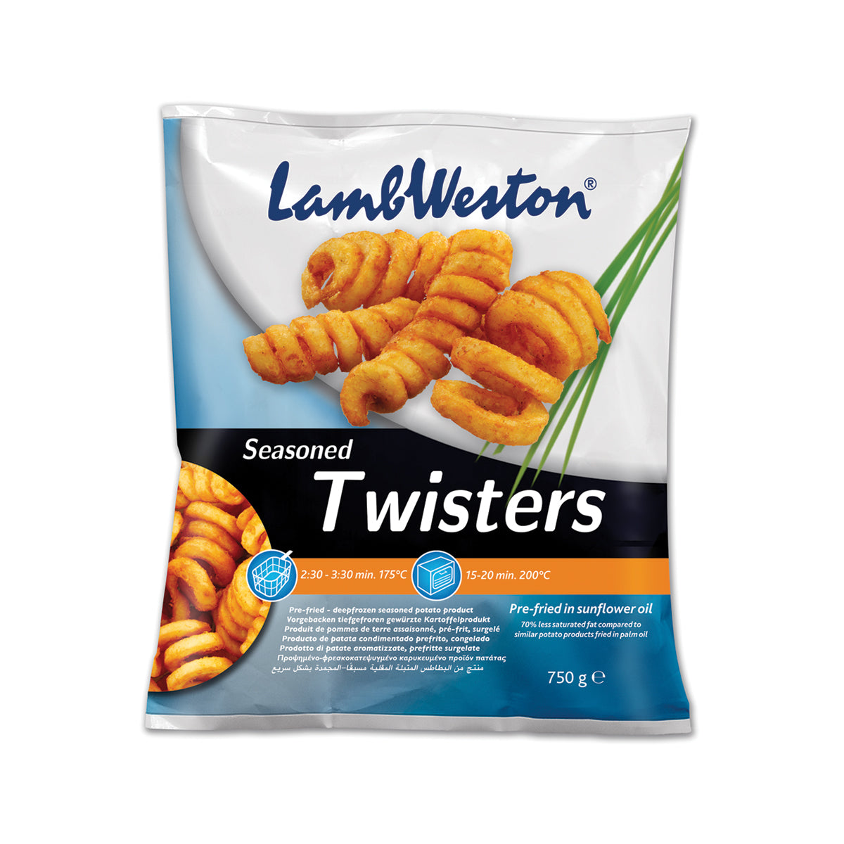 Seasoned Twisters  2.5kg