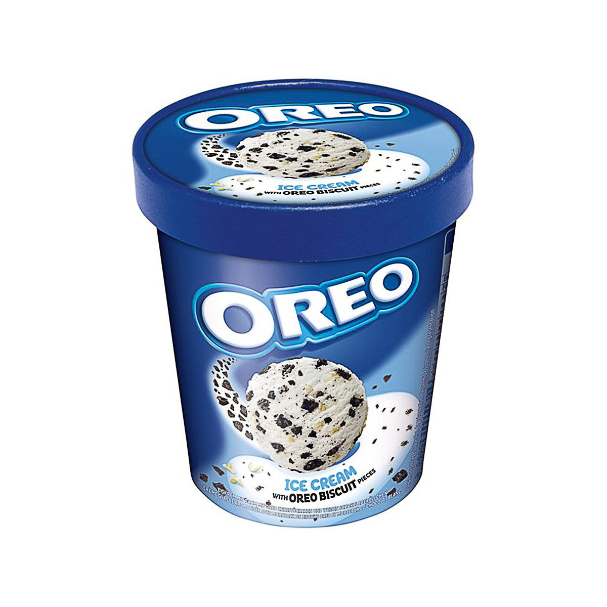 Vanilla Ice Cream With Oreo Biscuit Pieces 480ml