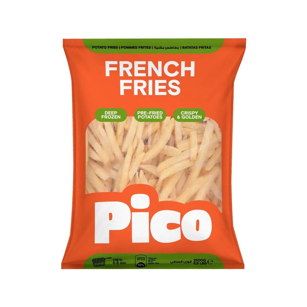 French Fries 9x9mm 2.5kg