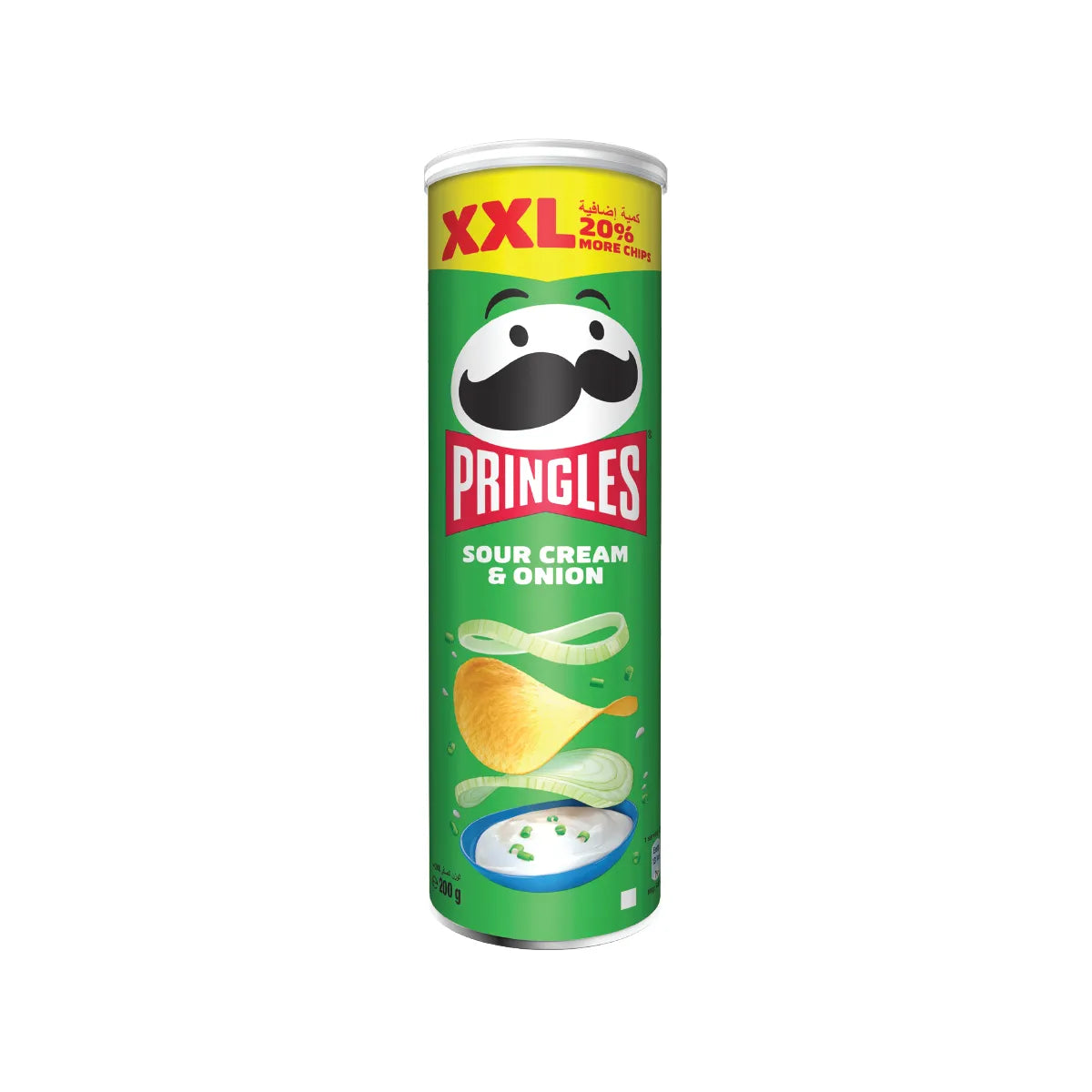 Sour Cream & Onion Chips 200g