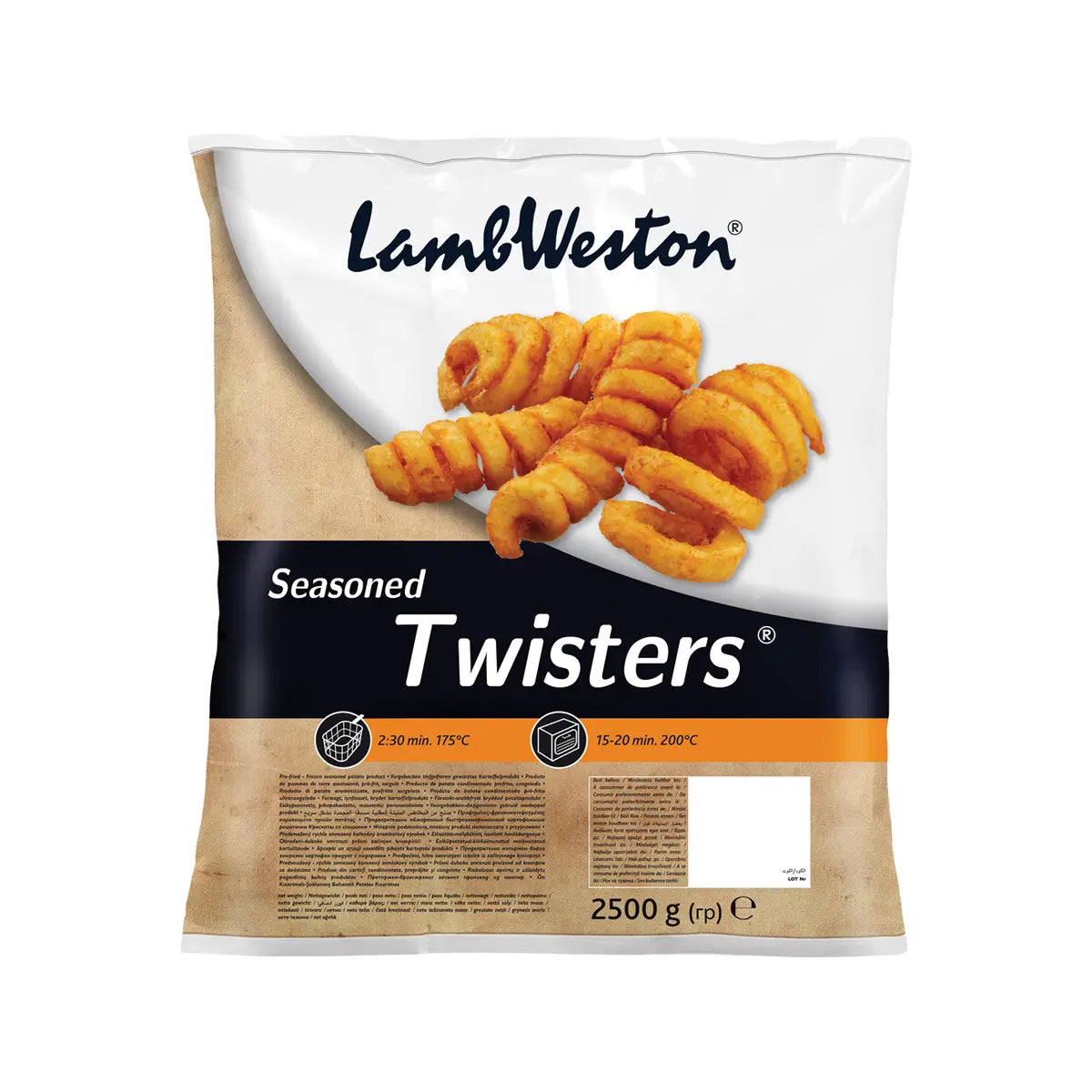 Seasoned Twisters 2.5kg