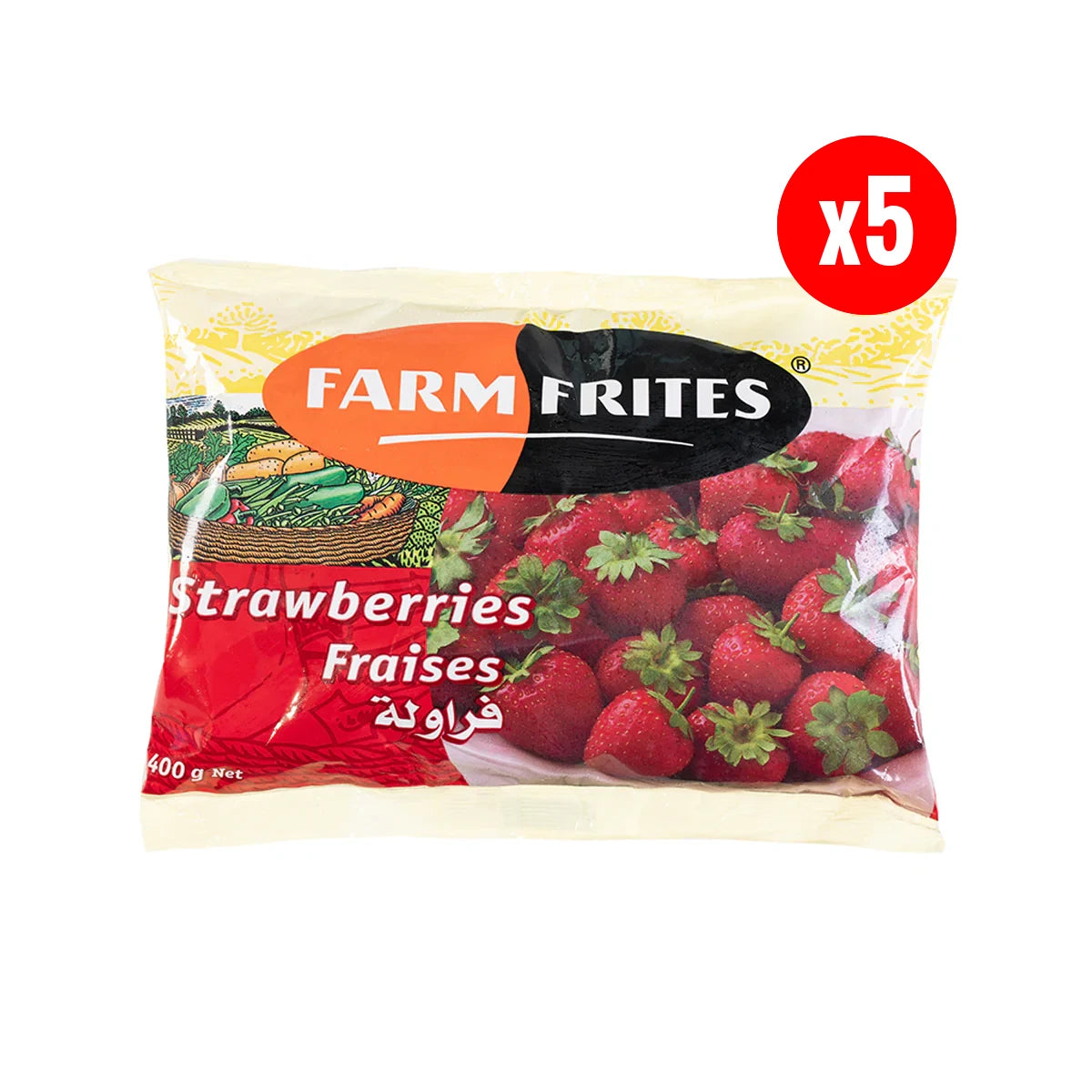 Strawberry (5 x 400g)